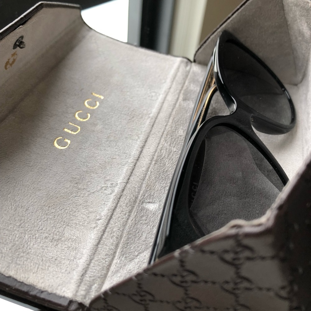 Authentic Gucci polarized sunglasses